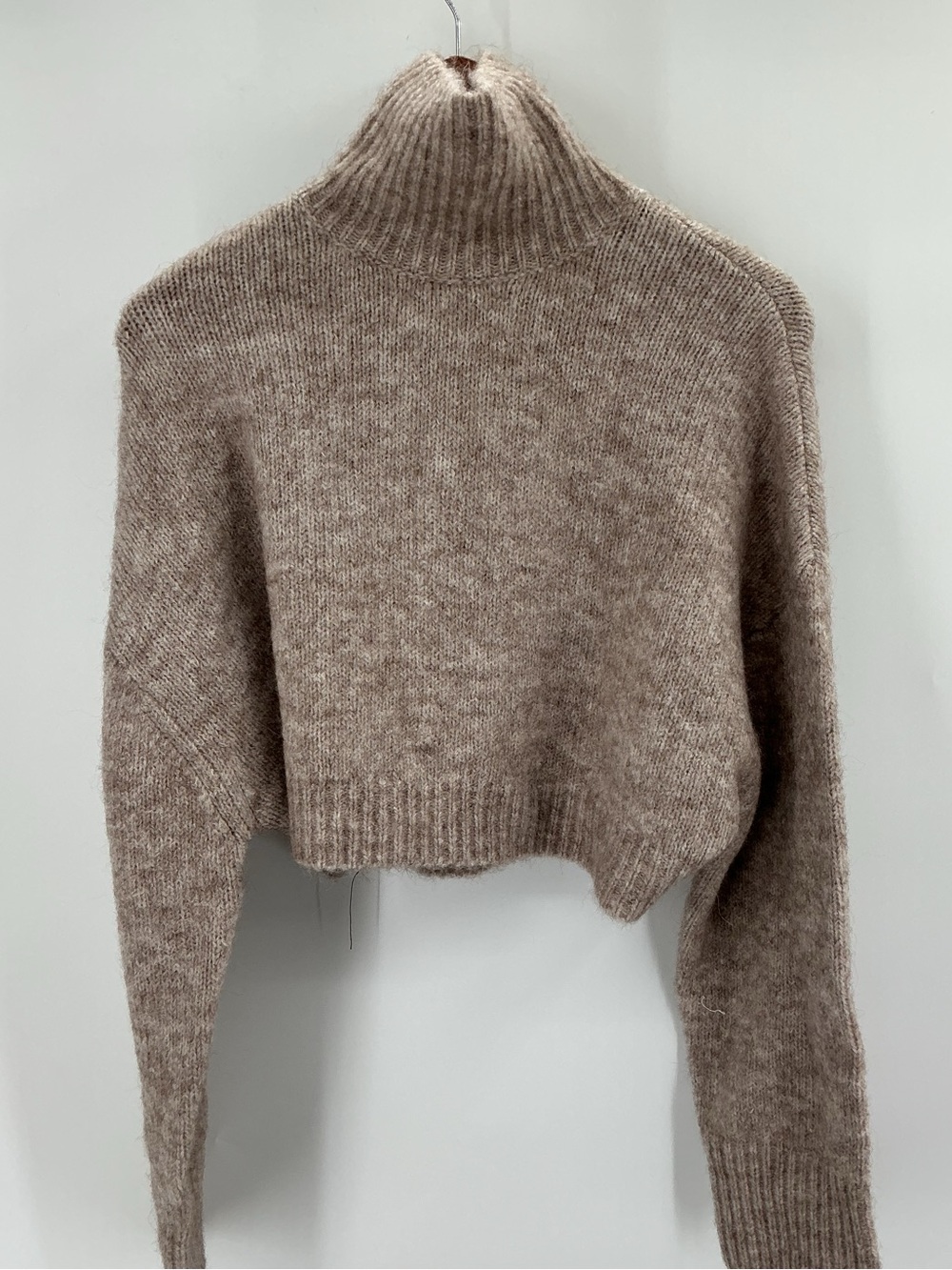 SER.O.YA Tahara Alpaca Wool Turtleneck Sweater Desert Small NWT